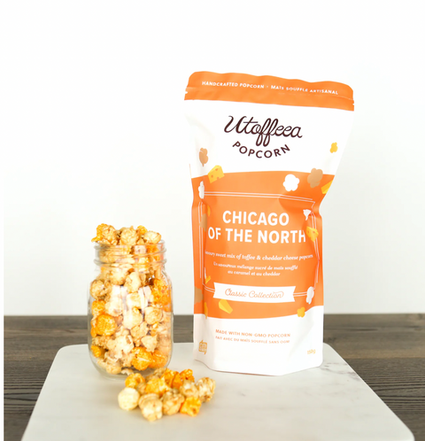 handcrafted toffee & popcorn