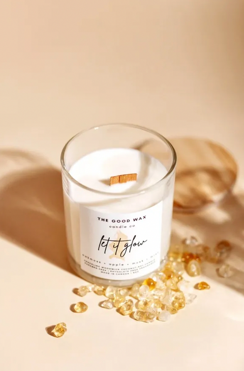 coconut-soy wax candle