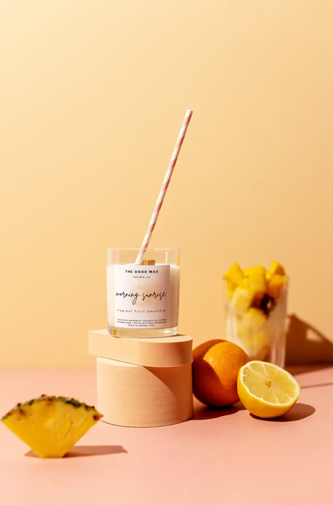 coconut-soy wax candle