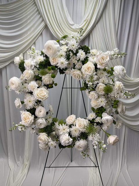 floral wreath