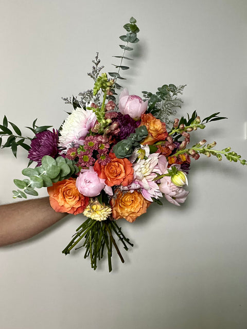 blooms: vibrant hand-tied bunch