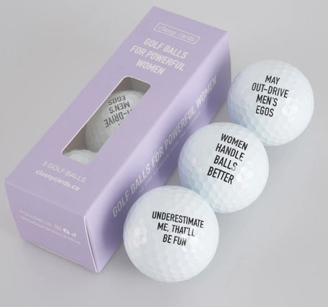 golf balls