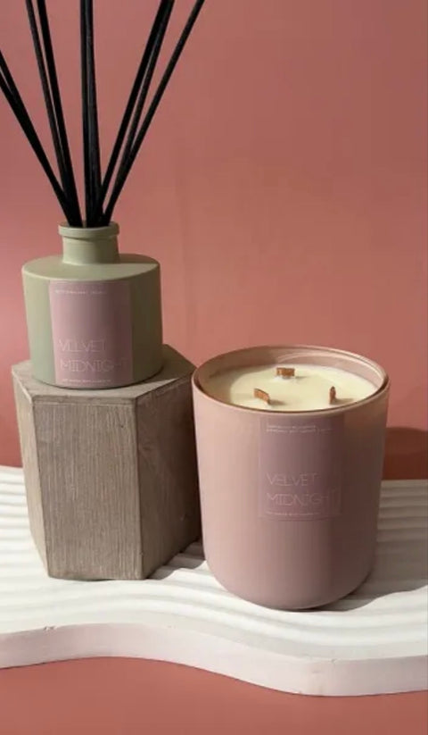 coconut-soy wax candle