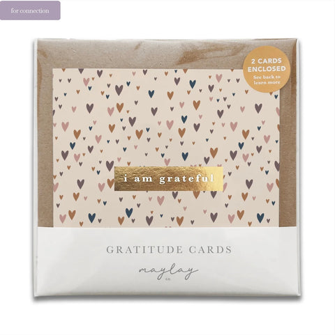“I am grateful”  greeting cards