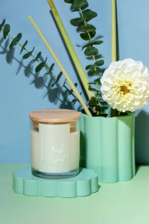 coconut-soy wax candle
