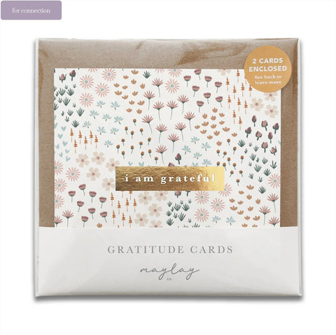 “I am grateful”  greeting cards