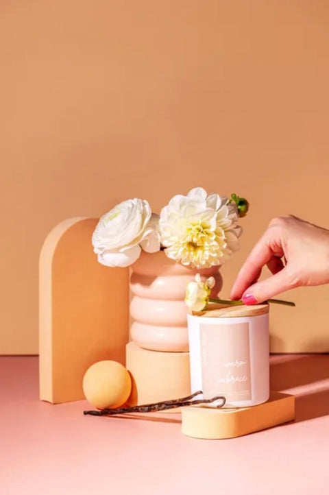 coconut-soy wax candle