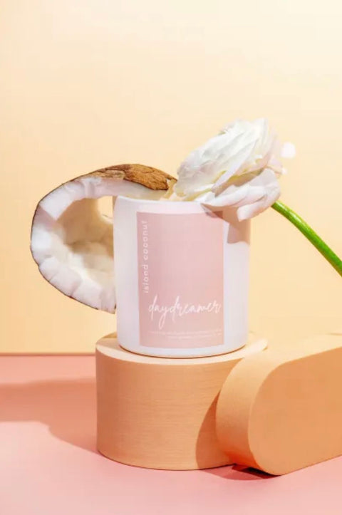 coconut-soy wax candle