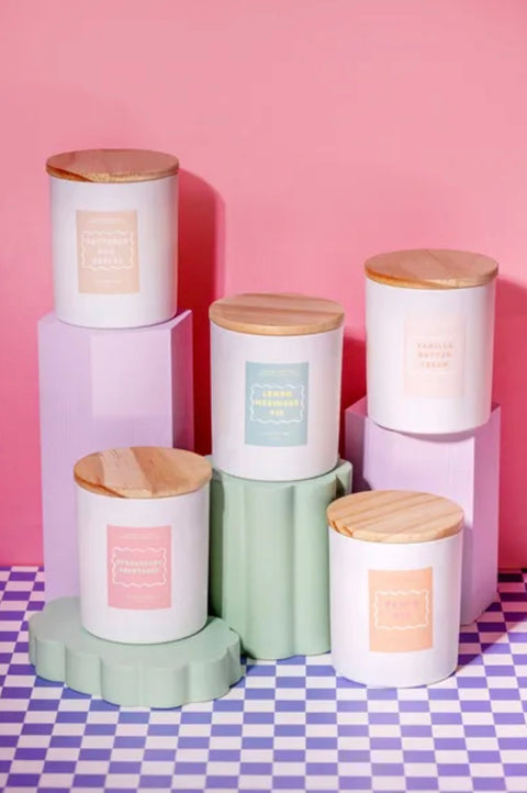coconut-soy wax candle