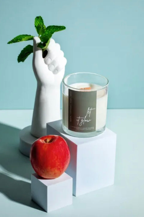 coconut-soy wax candle
