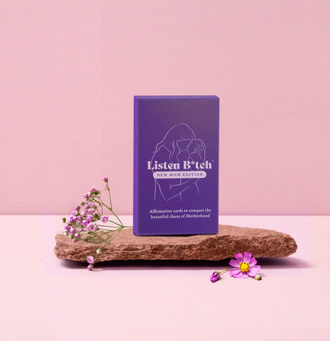 listen bitch - affirmation cards