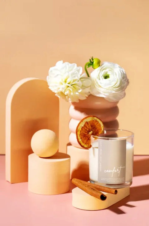 coconut-soy wax candle
