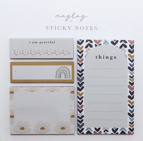 mini sticky notes set