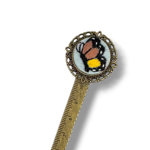 embroidered bookmark