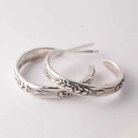 hoop earrings