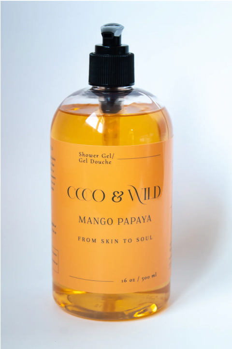 coco & wild: shower gel