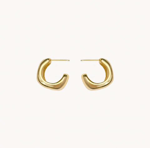 ur jewelry: geometric dome earrings