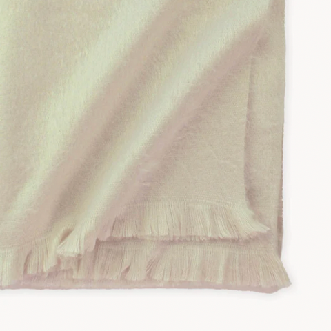 fringed throw blanket