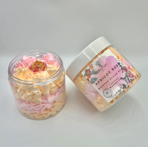whipped sugar scrub
