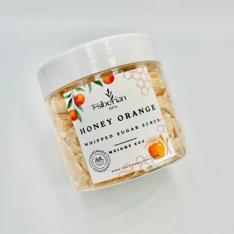 whipped sugar scrub