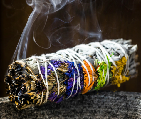 chi wellness: rainbow sage stick