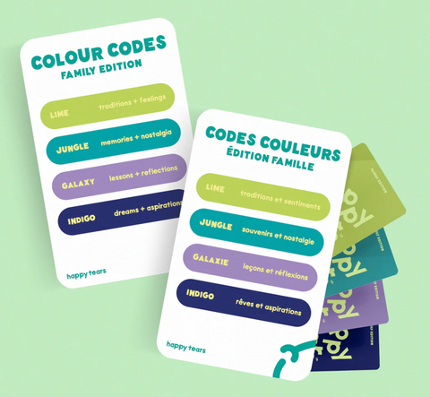 family edition - bilingual conversation cards
