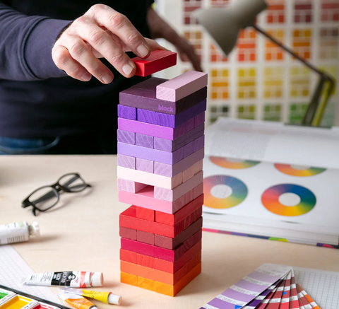 Warm Gradient Tower