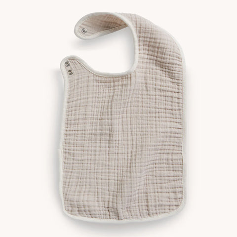 crinkle baby bib