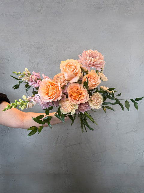 muted hand-tied bunch
