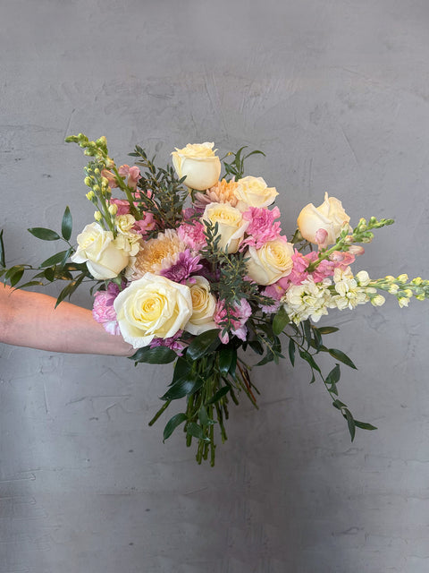 muted hand-tied bunch